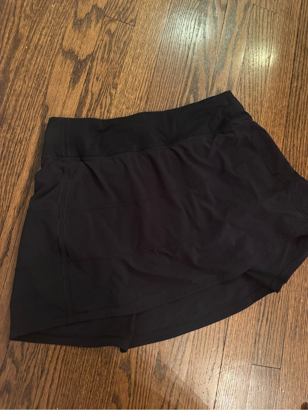 lululemon athletica Black Athletic Skort with Built-In Shorts